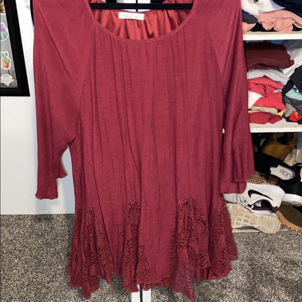 Boutique tunic I wore as a dress